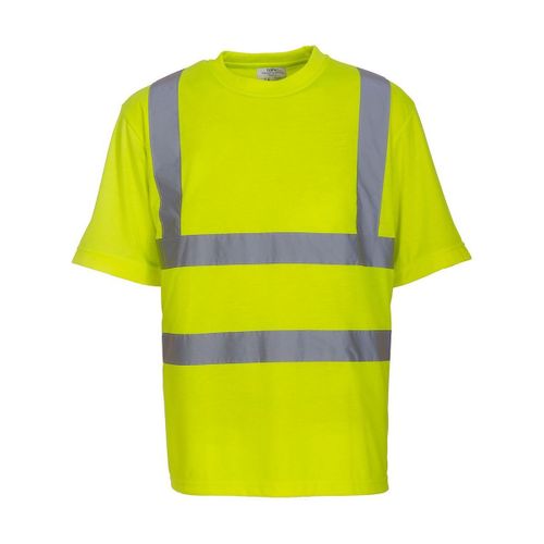 T-Shirt De Sécurité Haute Visibilité Jaune Fluo - Hvj410
