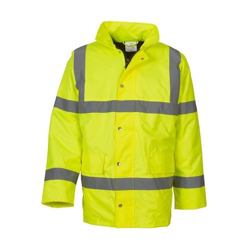 Parka De Sécurité Imperméable Haute Visibilité Jaune Fluo Hvp300