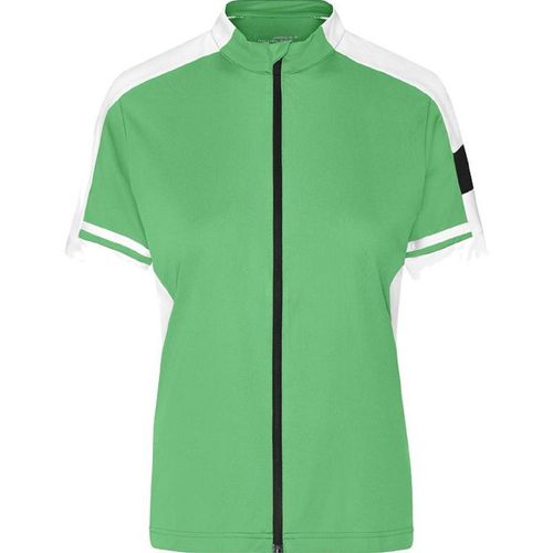 Maillot Cycliste Zippé Femme Jn453 - Vert