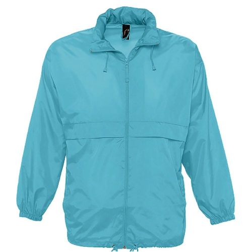 Veste Coupe-Vent Imperméable - Unisexe - 32000 - Bleu Atoll