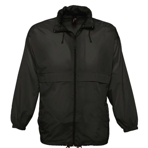 Veste Coupe-Vent Imperméable - Unisexe - 32000 - Noir
