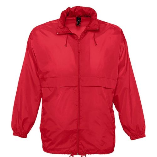 Veste Coupe-Vent Imperméable - Unisexe - 32000 - Rouge