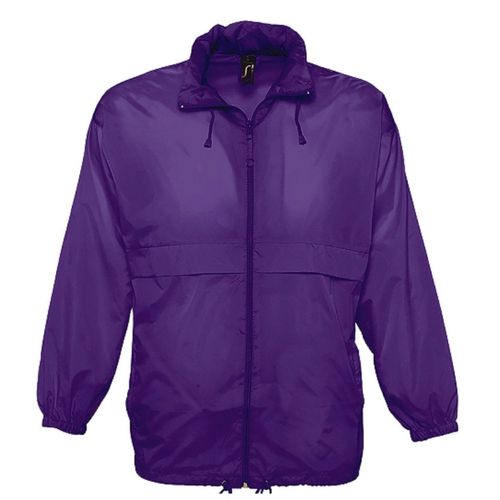Veste Coupe-Vent Imperméable - Unisexe - 32000 - Violet Foncé