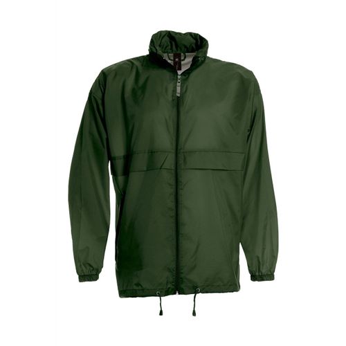 Coupe Vent Imperméable Homme - Ju800 - Vert Bouteille