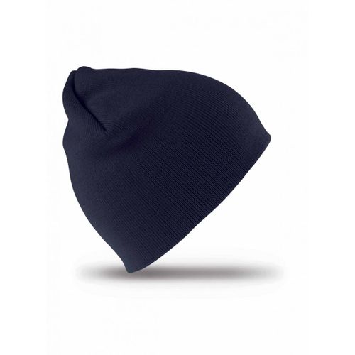 Bonnet Tricot Court - Taille Unique Adulte - Result Rc044x - Bleu Marine