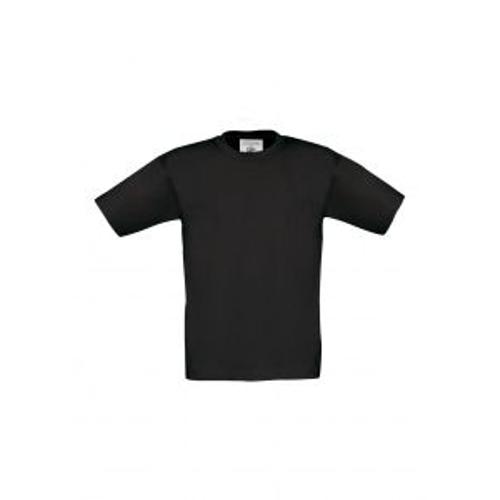 T-Shirt Enfant Manches Courtes Bc Exact 190 Kids - Noir