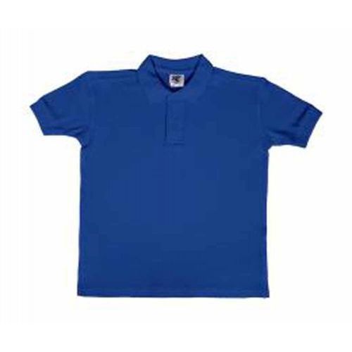 Polo Enfant Manches Courtes Sg50k - Bleu Roi