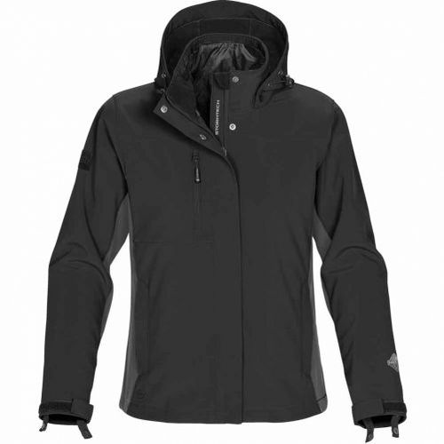 Veste Technique Hiver Ski - Ssj-1w - Noir - Femme - Atmosphere 3 En 1