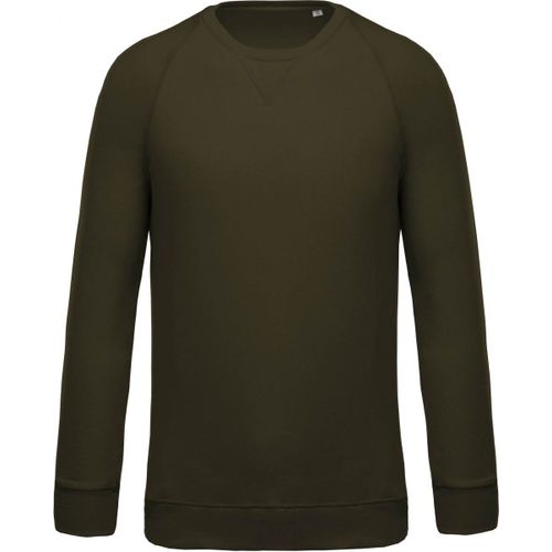 Sweat Shirt Coton Bio - Homme - K480 - Vert Mousse