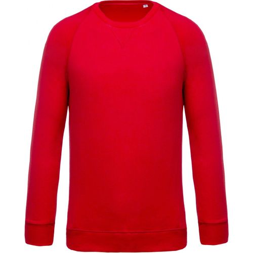 Sweat Shirt Coton Bio - Homme - K480 - Rouge