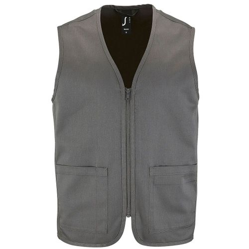 Gilet Reporter Léger Sans Manches - 02110 - Gris Anthracite