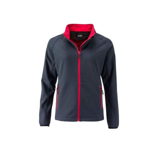 Veste Softshell Coupe-Vent Déperlante Femme Jn1129 - Gris