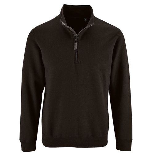 Sweat-Shirt Col Camionneur - 02088 - Noir