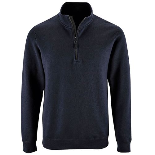 Sweat-Shirt Col Camionneur - 02088 - Bleu Marine