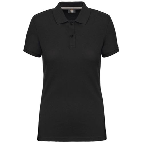 Polo Manches Courtes - Femme - Wk275 - Noir