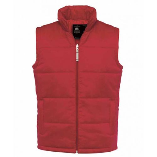 Gilet Doudoune Sans Manches Homme - Bodywarmer Jm930 - Rouge