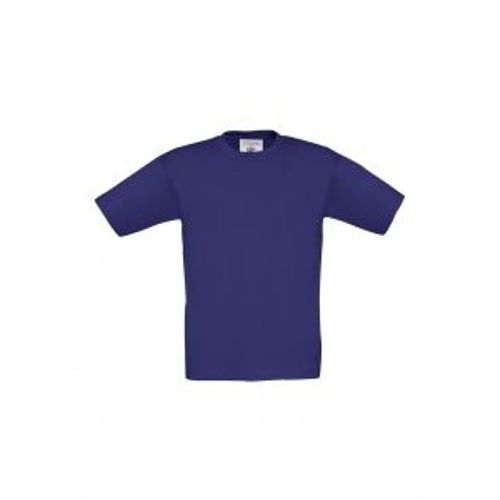 T-Shirt Enfant Manches Courtes Bc Exact 190 Kids - Bleu Indigo