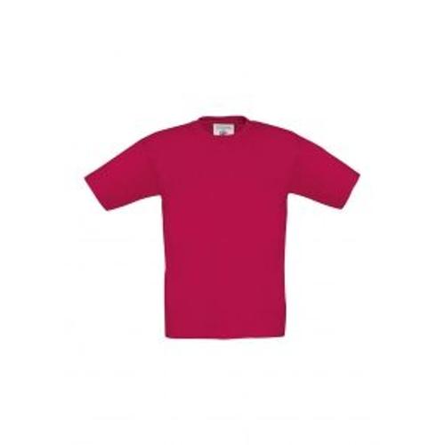 T-Shirt Enfant Manches Courtes Bc Exact 190 Kids - Rose Sorbet