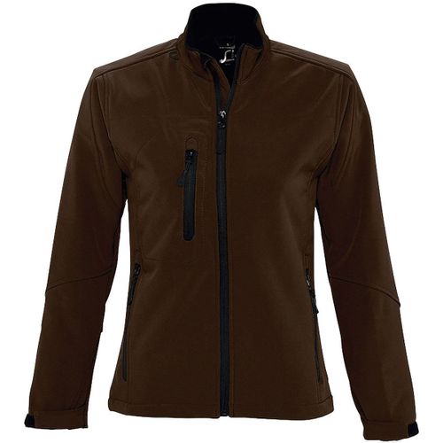 Veste Softshell Imperméable Respirante Femme 46800 - Marron Chocolat