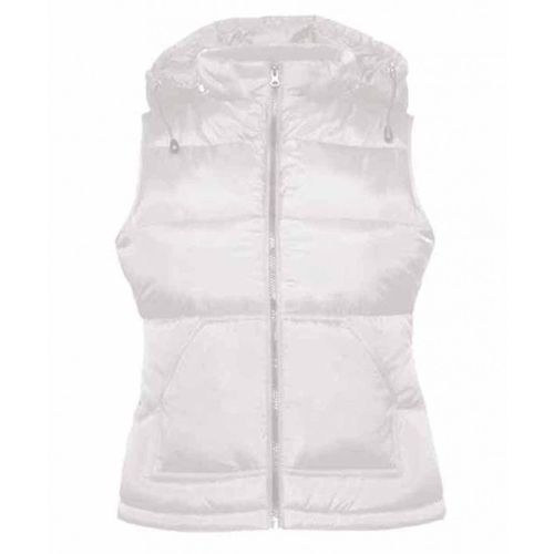 Doudoune Femme Sans Manches - Bodywarmer Jw935 - Blanc