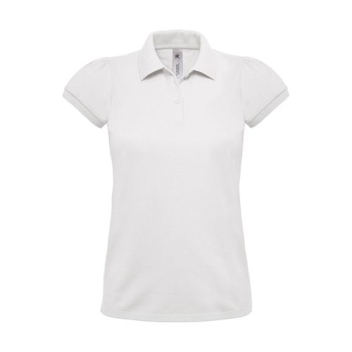 Polo Lourd Manches Courtes - Femme - Pw460 - Blanc