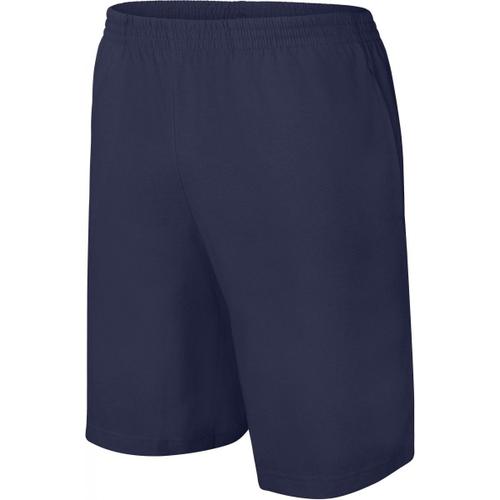 Short Jersey Homme - Pa151- Bleu Marine