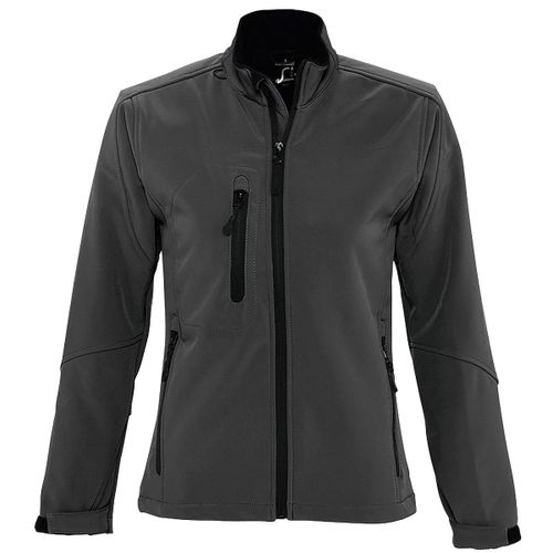 Veste Softshell Imperméable Respirante Femme 46800 - Gris Anthracite
