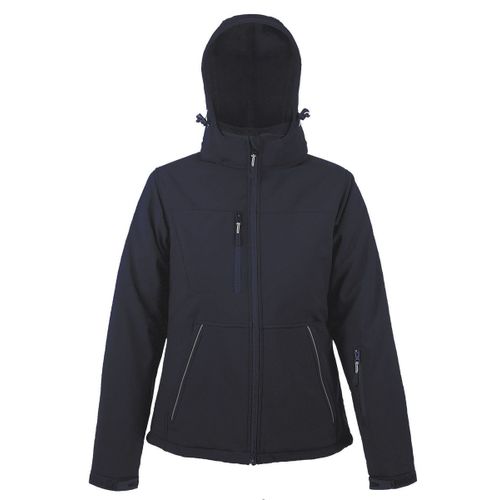 Parka Femme Softshell Hiver Doublée - 46804 - Bleu Marine