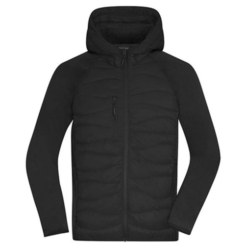 Doudoune Hybride Homme - Jn1330 - Noir