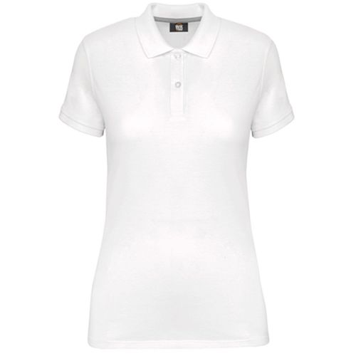 Polo Manches Courtes - Femme - Wk275 - Blanc