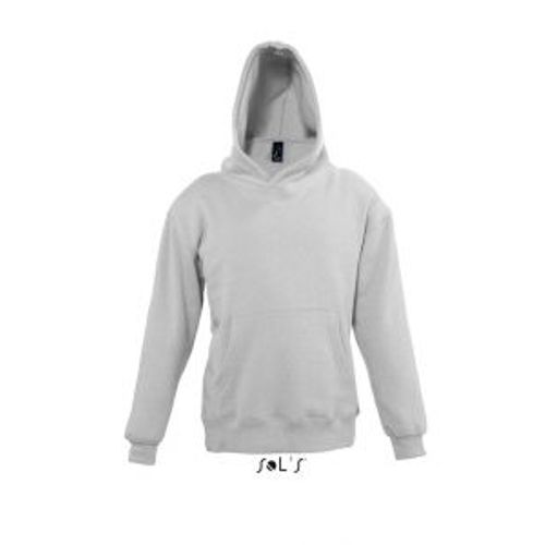 Sweat-Shirt Enfant Capuche Poche Kangourou - Gris - 13255