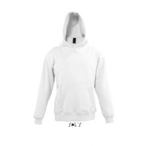 Sweat-Shirt Enfant Capuche Poche Kangourou - Blanc - 13255