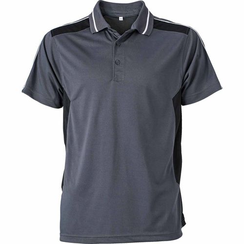 Polo De Travail - Jn828 - Gris - Anti-Bactérien Anti-Statique