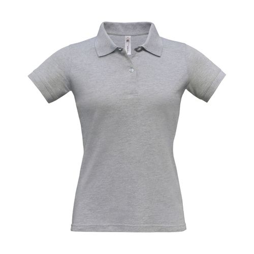 Polo Manches Courtes - Femme - Pw455 - Gris Chiné Foncé
