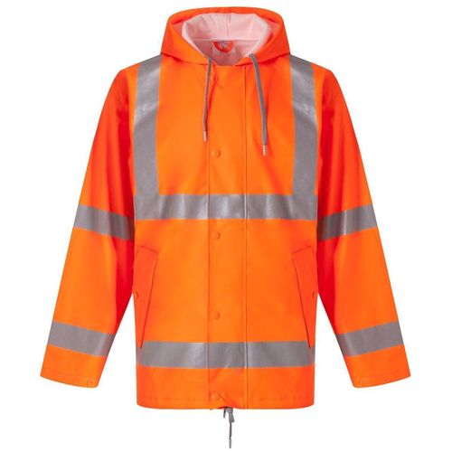 Veste De Pluie Respirante - Homme - Yhvs450 - Orange Fluo