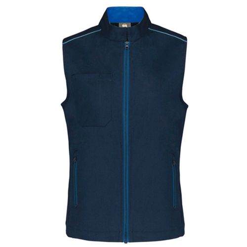 Gilet Sans Manches Daytoday - Femme - Wk6149 - Bleu Marine Et Bleu Roi