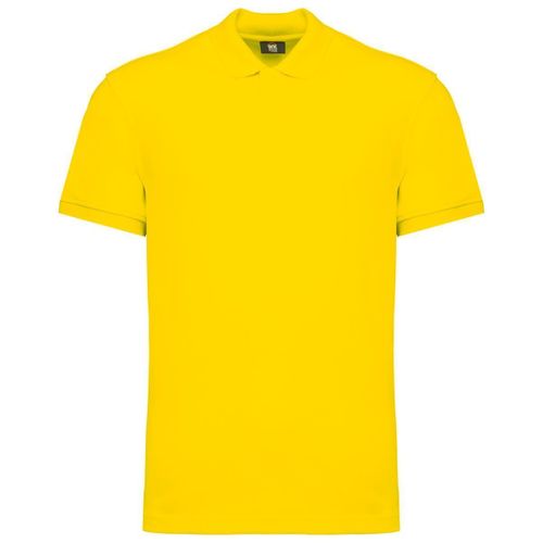 Polo De Travail Écoresponsable - Unisexe - Wk208 - Jaune Fluo