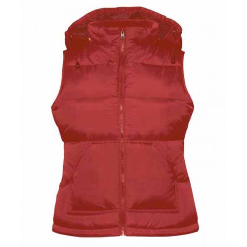 Doudoune Femme Sans Manches - Bodywarmer Jw935 - Rouge
