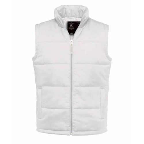 Gilet Doudoune Sans Manches Homme - Bodywarmer Jm930 - Blanc