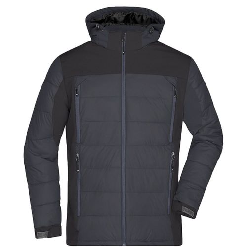 Veste Matelassée Homme Anorak Ski / Neige - Jn1050 - Noir