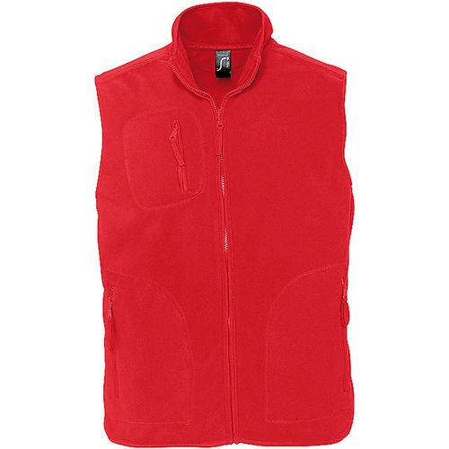 Gilet Sans Manches Bodywarmer Polaire Unisexe - 51000 - Rouge