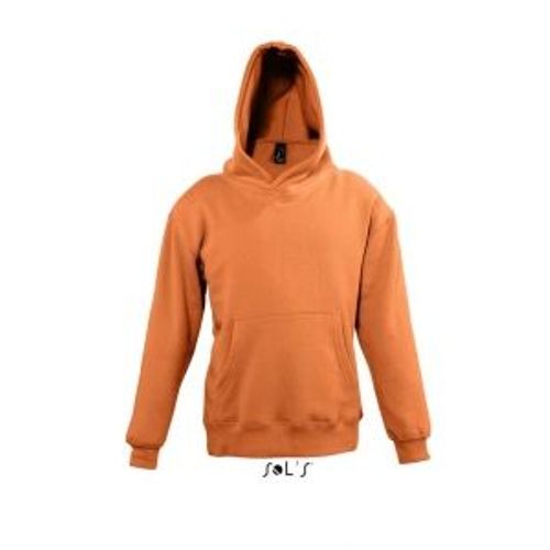 Sweat-Shirt Enfant Capuche Poche Kangourou - Orange - 13255