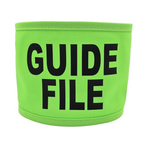 Brassard Léger Textile - Guide File - Vert