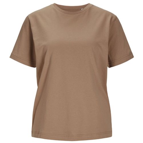 T-Shirt Manches Courtes - Jack&jones - Femme - Jj3914 - Beige Taupe