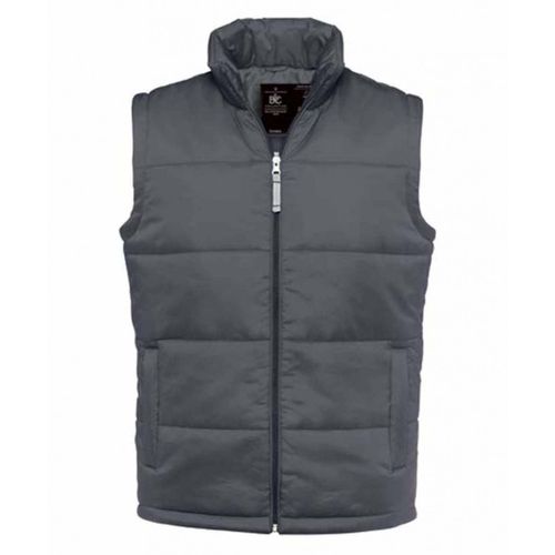 Gilet Doudoune Sans Manches Homme - Bodywarmer Jm930 - Gris Foncé