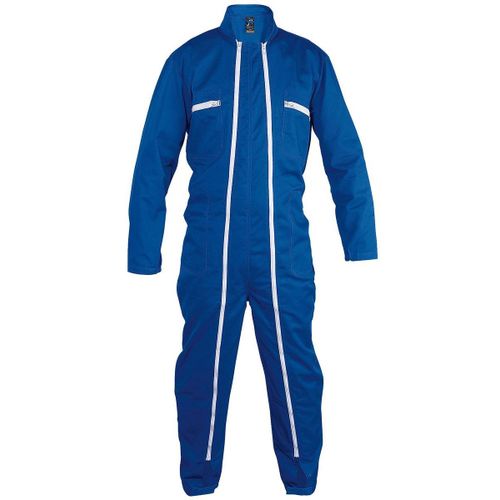 Combinaison De Travail Homme Double Zip - Bleu Roi - 80901