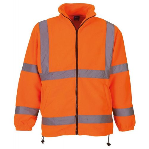 Gilet Veste Polaire De Sécurité Haute Visibilité Orange Fluo - Hvk08