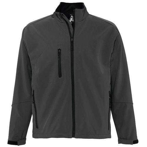 Veste Softshell Imperméable Respirante Homme 46600 - Gris Anthracite