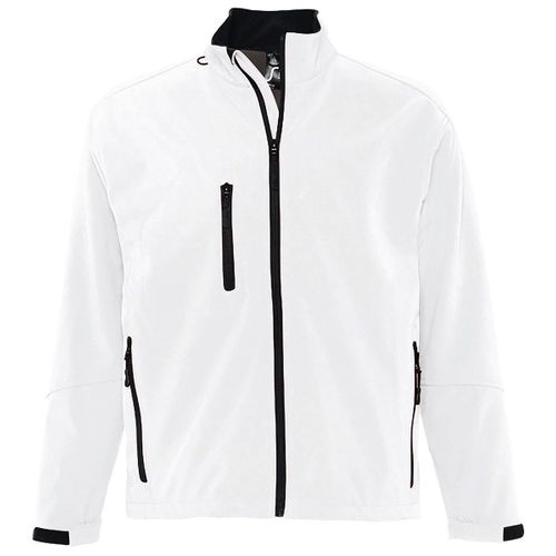 Veste Softshell Imperméable Respirante Homme 46600 - Blanc