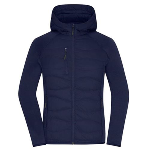 Doudoune Hybride Femme - Jn1329 - Bleu Marine